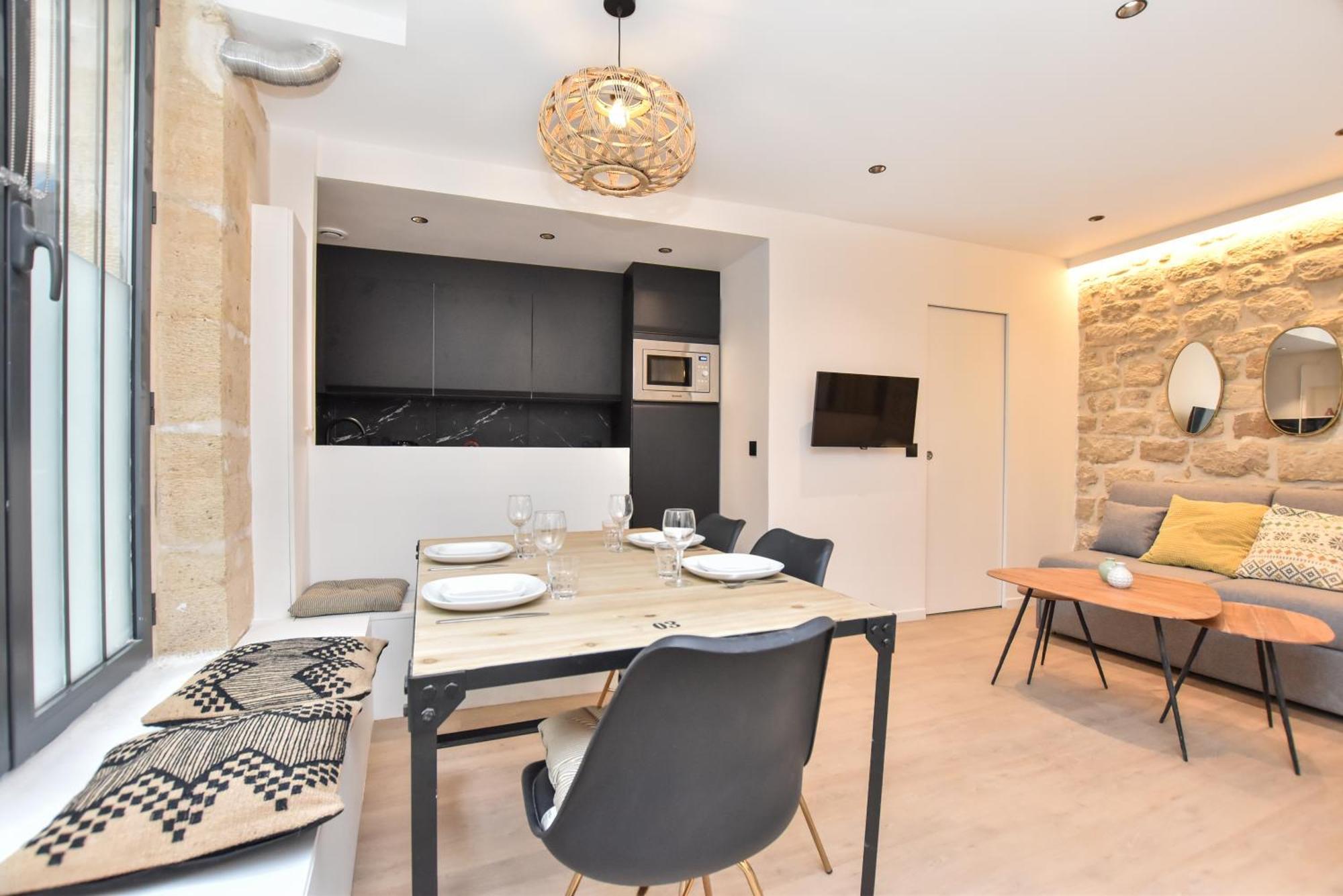 Cozy Apartment - 1Br-4P - Sentier Paris Exterior foto