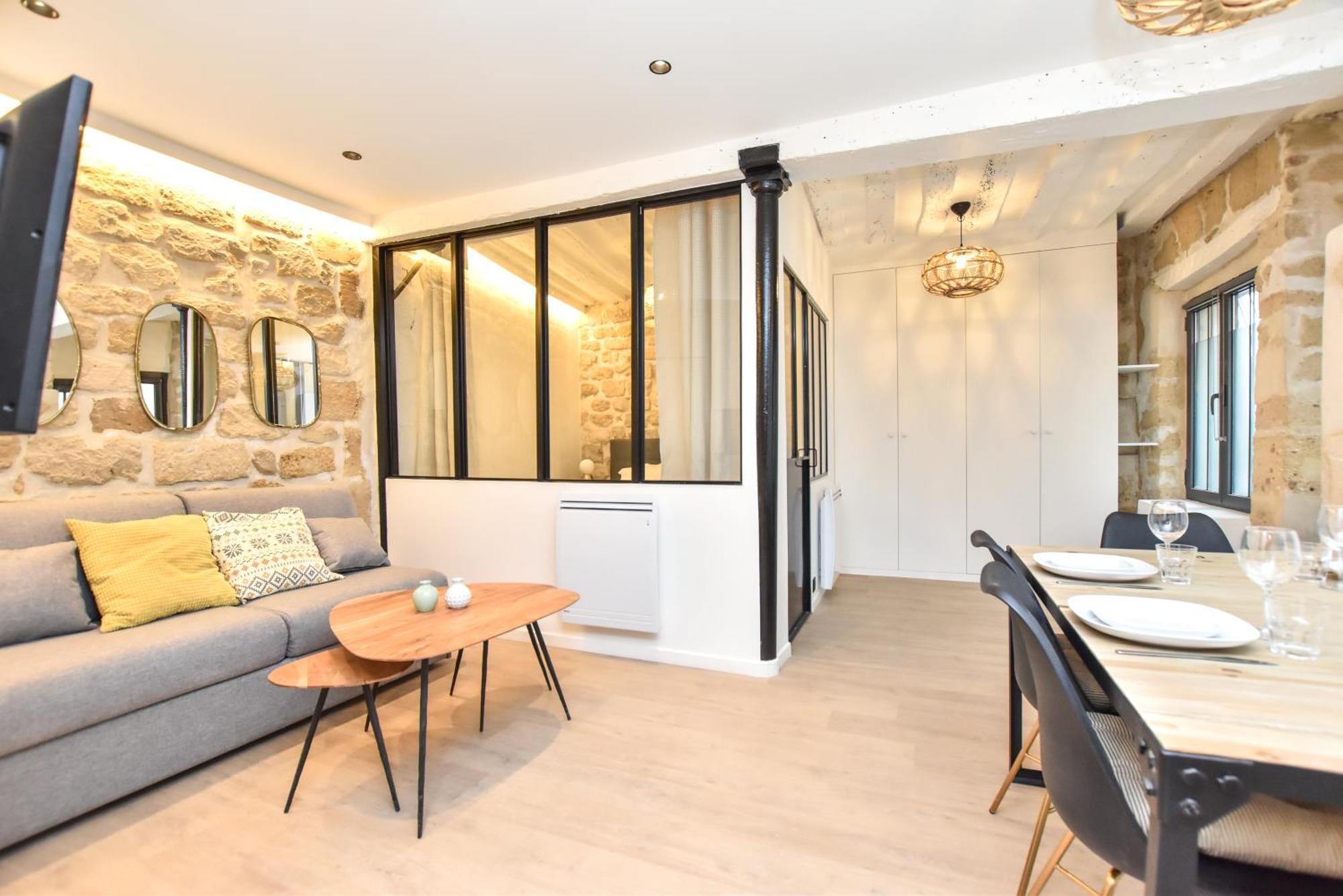Cozy Apartment - 1Br-4P - Sentier Paris Exterior foto